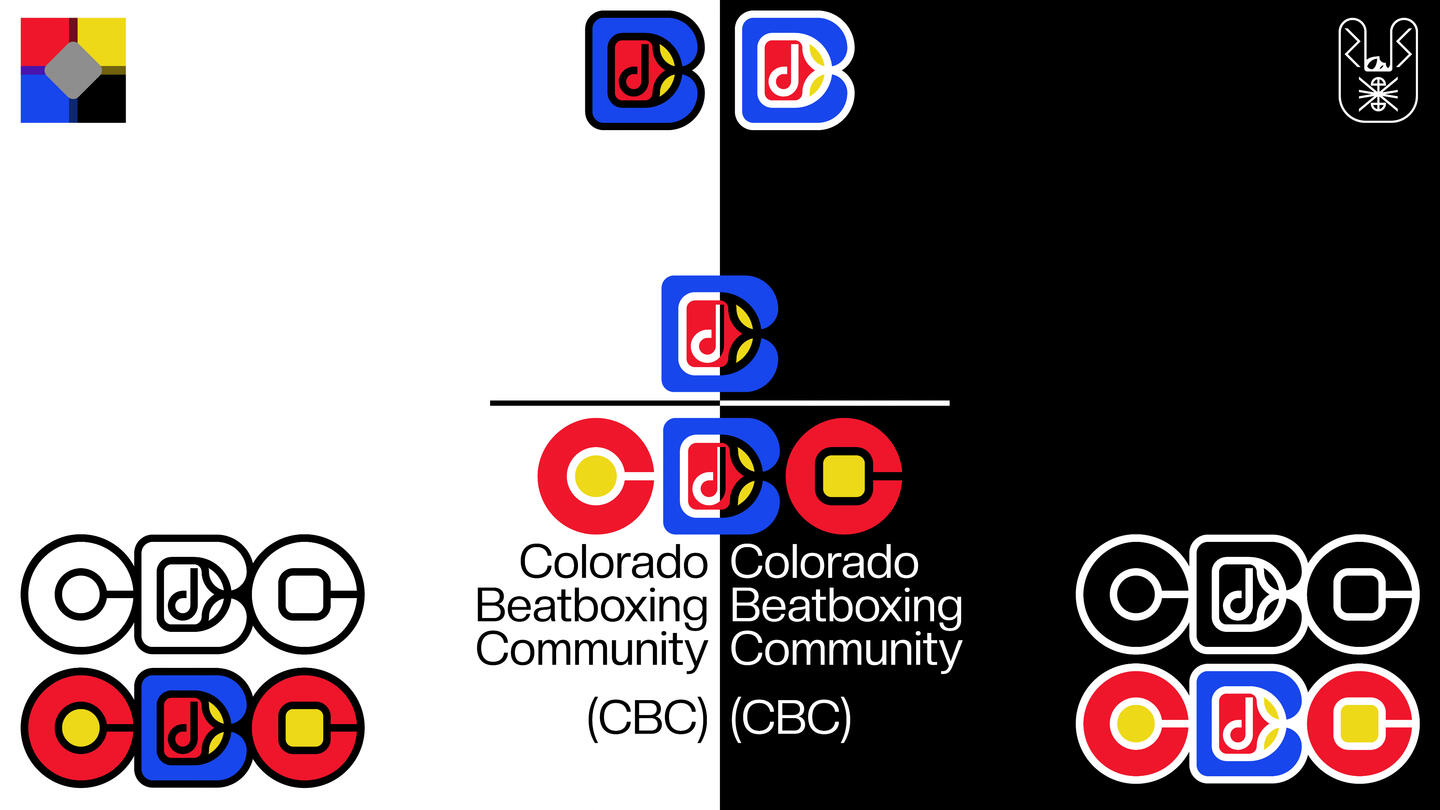 Colorado Beatboxing Community Logo(s), Brand Kit, Color Palette